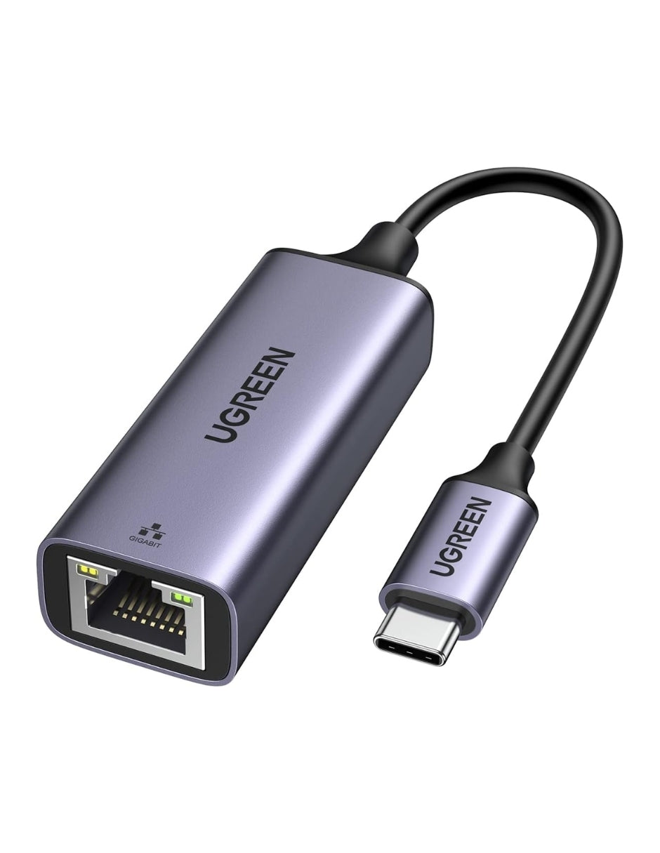UGREEN Adaptador USB C a Ethernet, Gigabit 1000Mbps