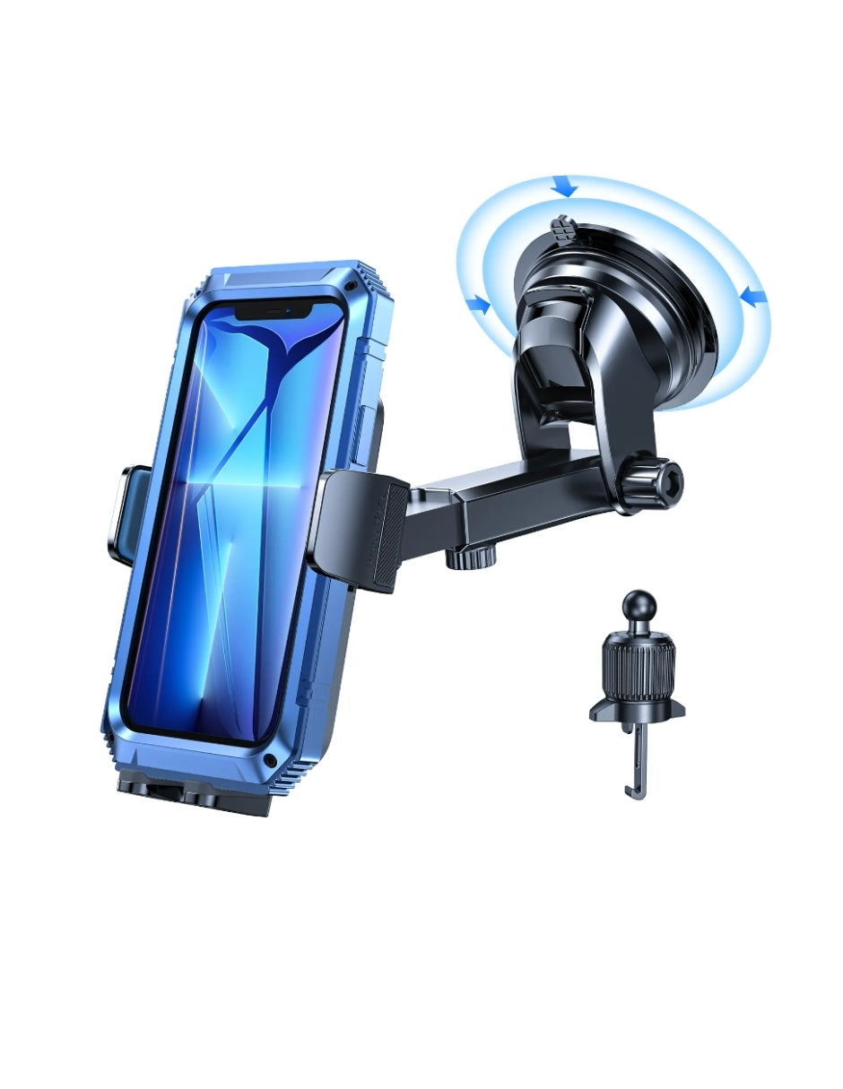 Soporte de Celular para auto 2 en 1 | Chupón y Rendija