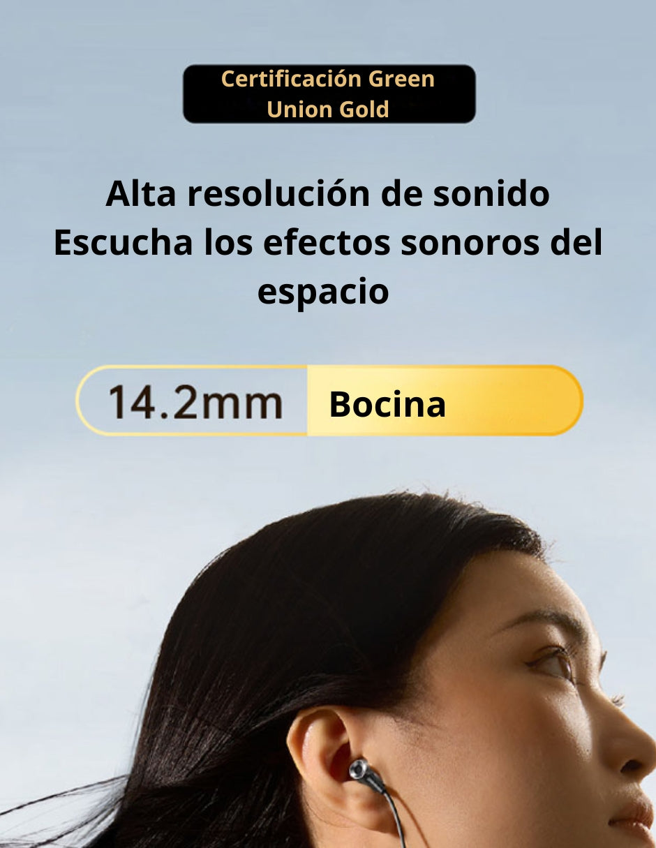 Audifonos USB C EP106 Ugreen con Manos Libres 1.2m