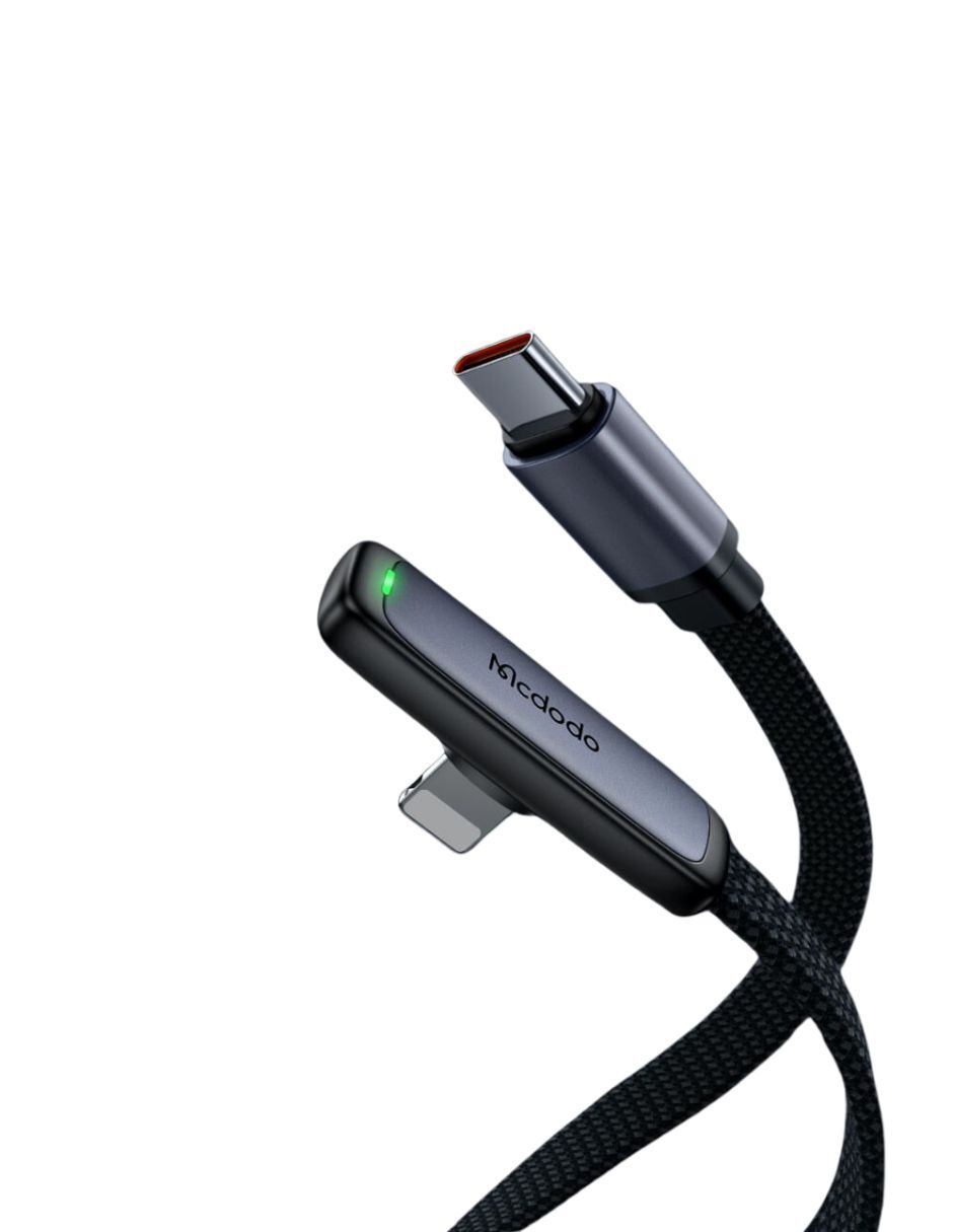 Cable Gamer USB C a Lightning de Carga Rápida 36W