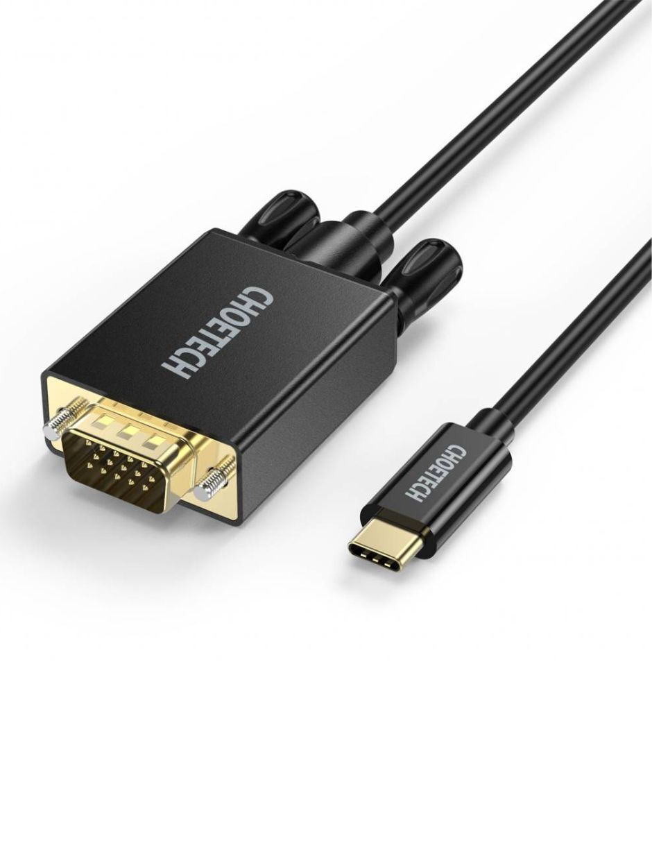 Cable de Transmisión USB-C a VGA 1.8m