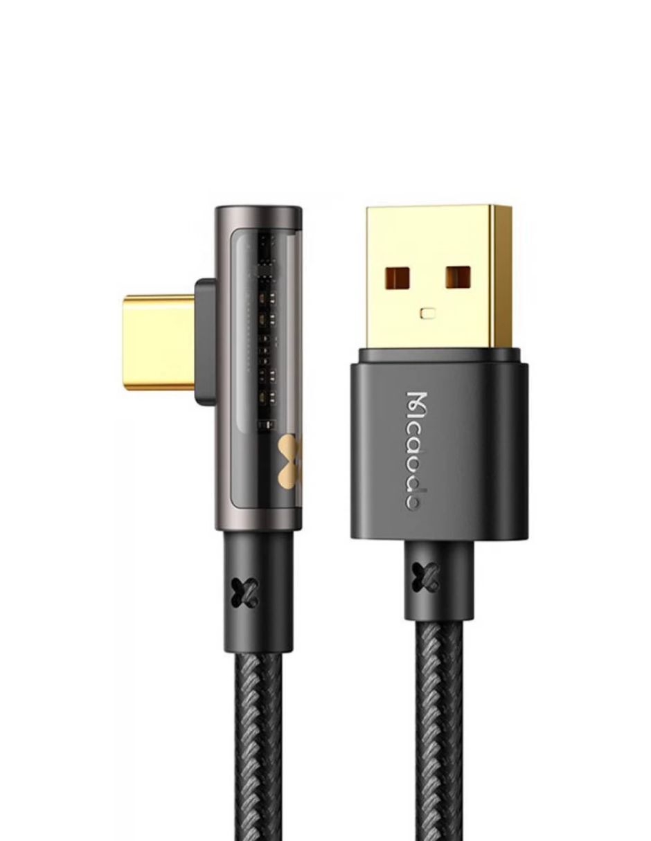 Cable USB-C 100W Mcdodo Prism Series transparente 1.8M
