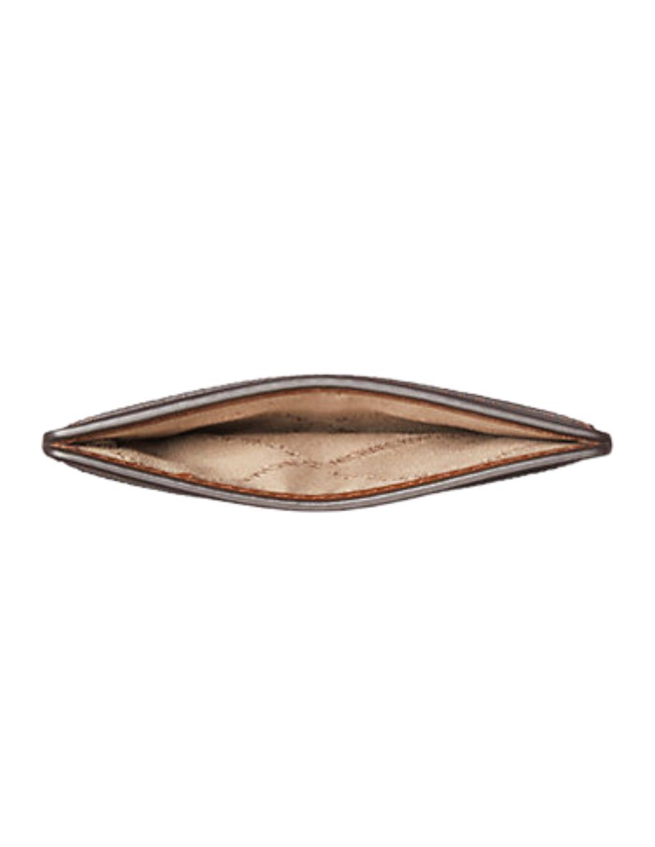 Tarjetero Michael Kors Reed Large Café Con Monograma