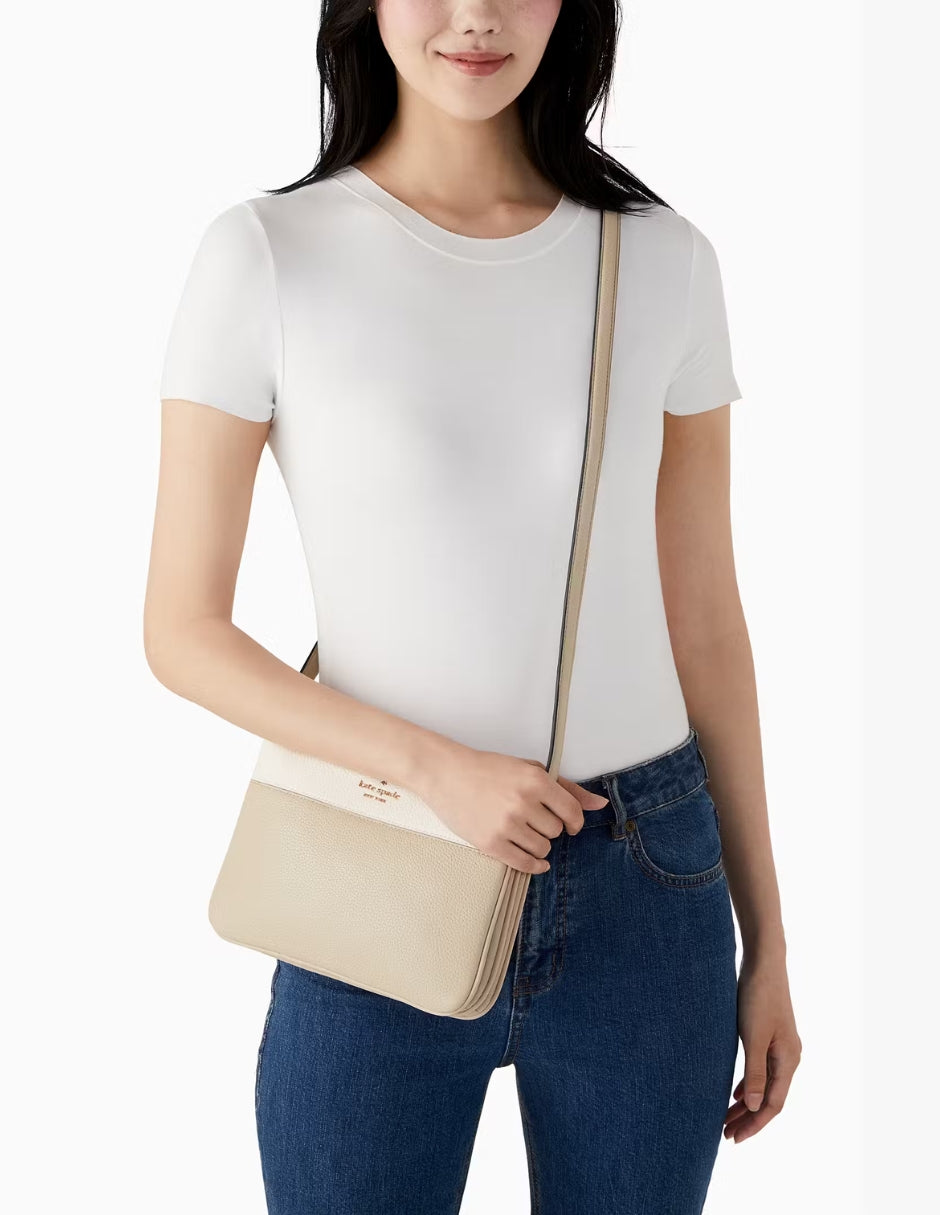 Bolsa Kate Spade Crossbody Leila Colorblock Triple Gusset