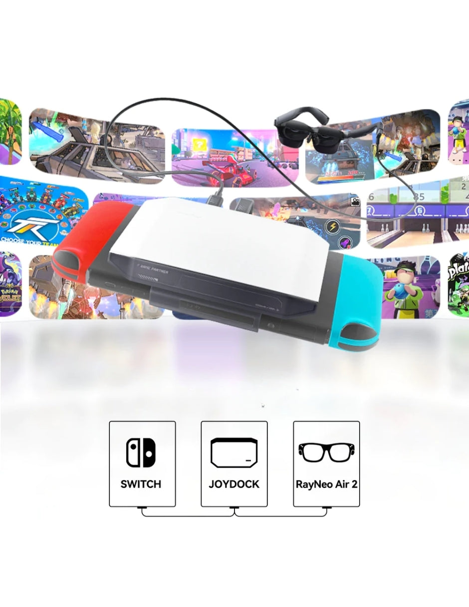 RayNeo TCL Air 2 JoyDock para Nintendo Switch