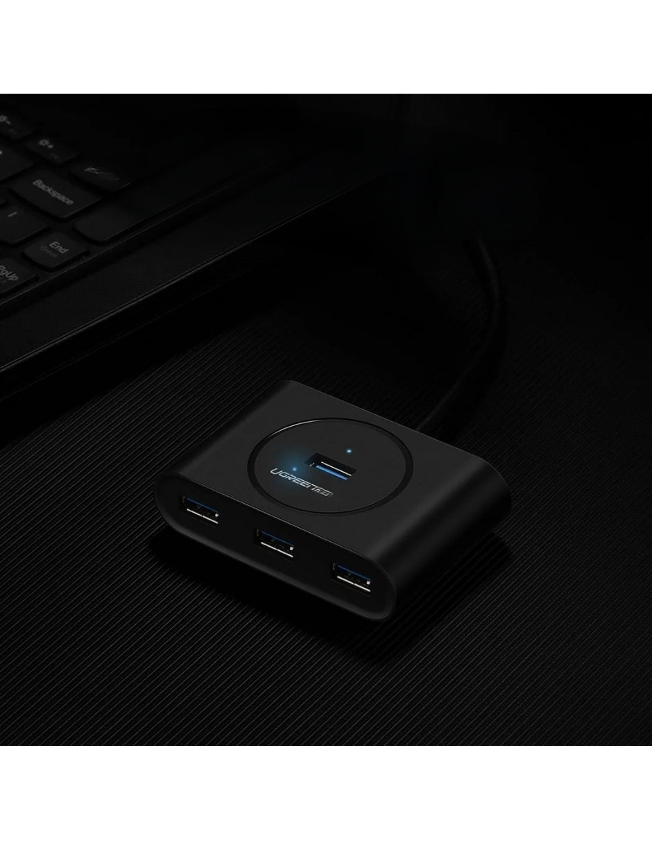 UGREEN Hub 4 en 1 USB 3.0 5Gbps 1m