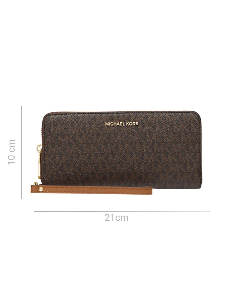 Cartera Michael Kors Para Mujer Con Muñequera Marrón