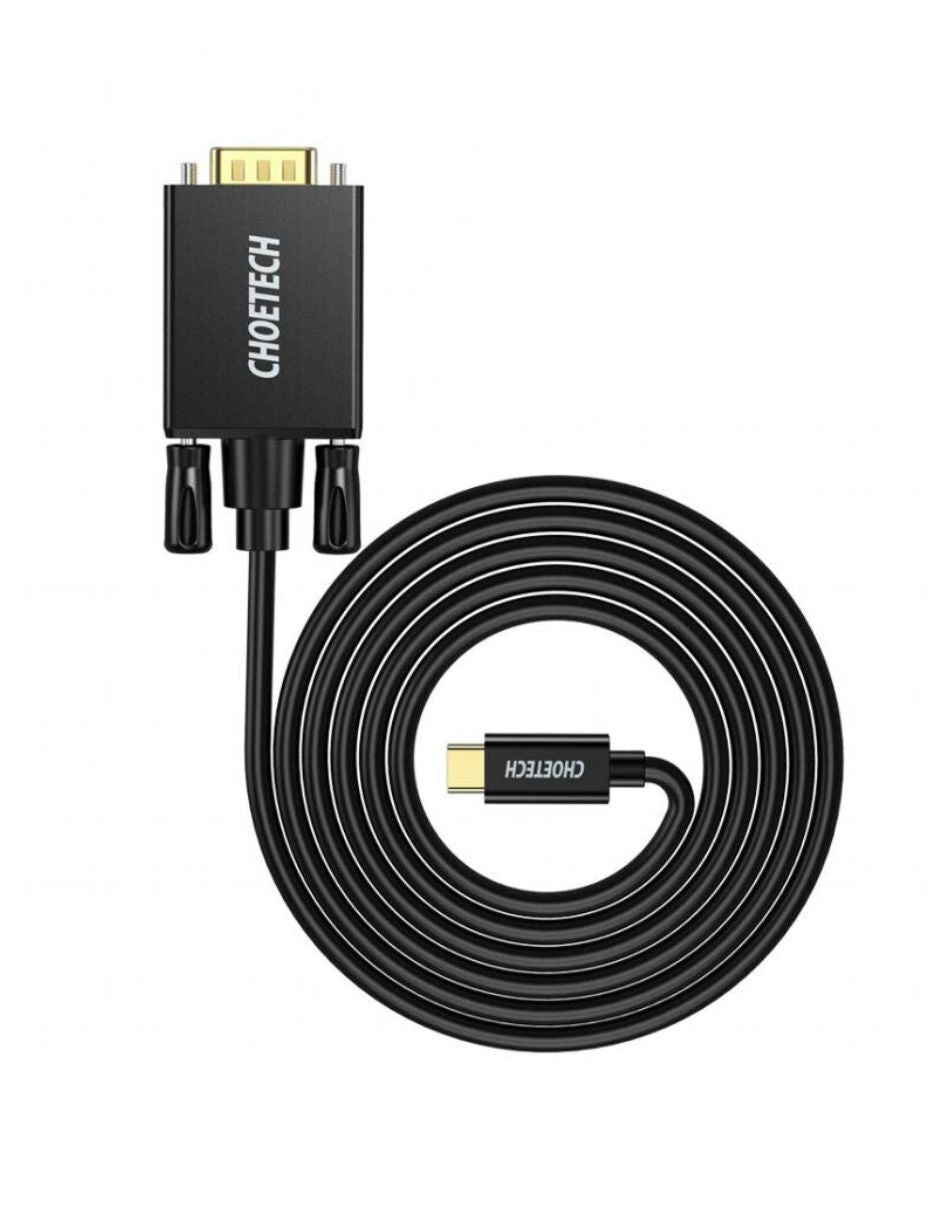 Cable de Transmisión USB-C a VGA 1.8m