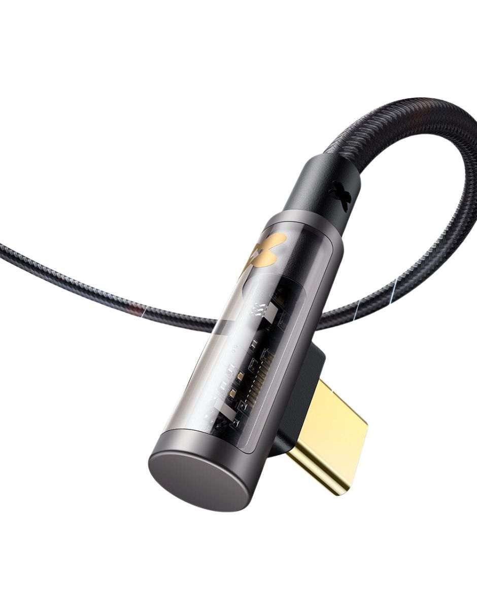 Cable USB-C 100W Mcdodo Prism Series transparente 1.8M