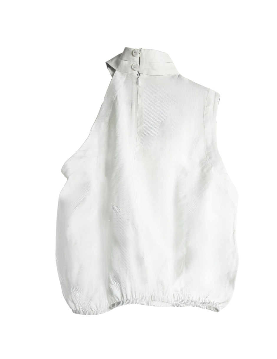 Blusa cuello halter asimétrica Behla