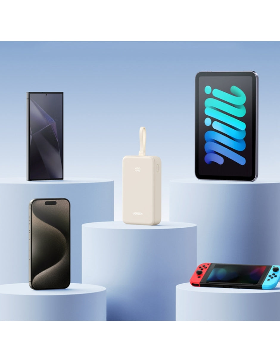 Power Bank Ugreen Nexode 20,000mAh USB-C PD 20W Blanco