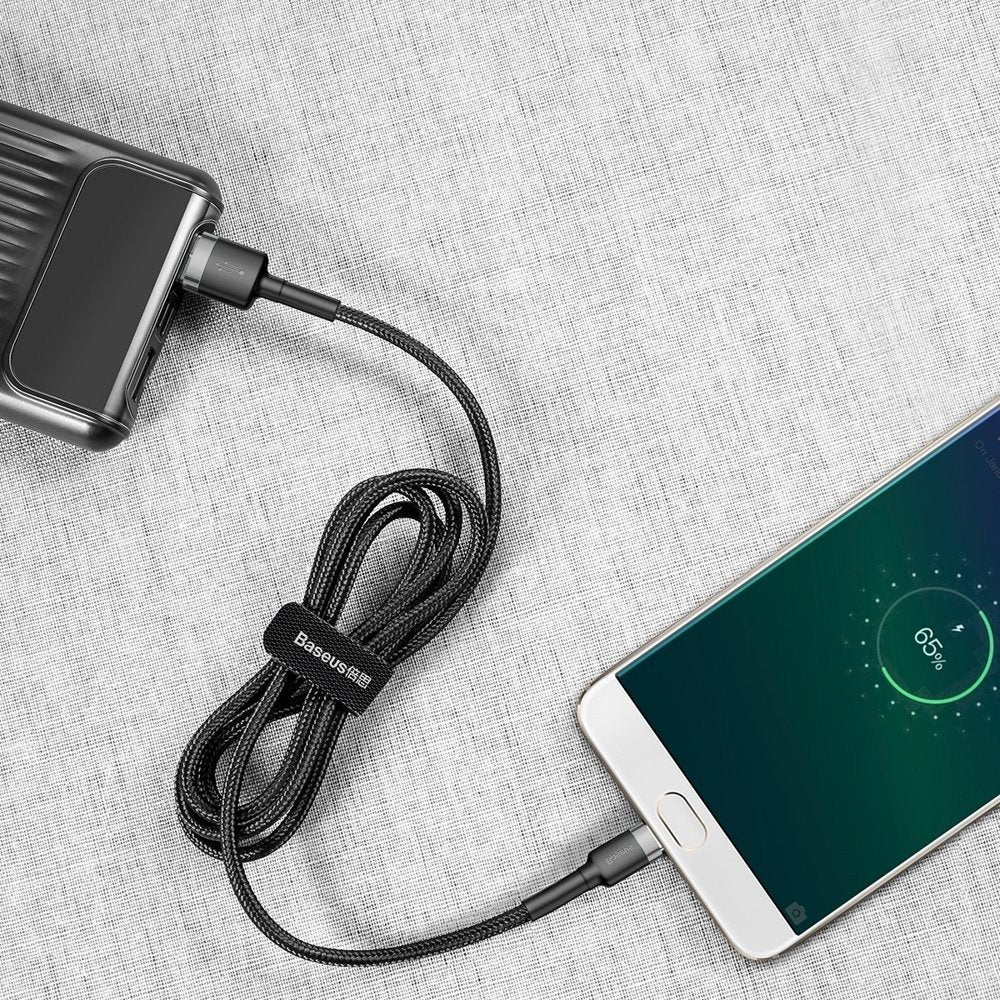 Cable Micro USB Reforzado Carga Rápida Uso Rudo 3 Metros