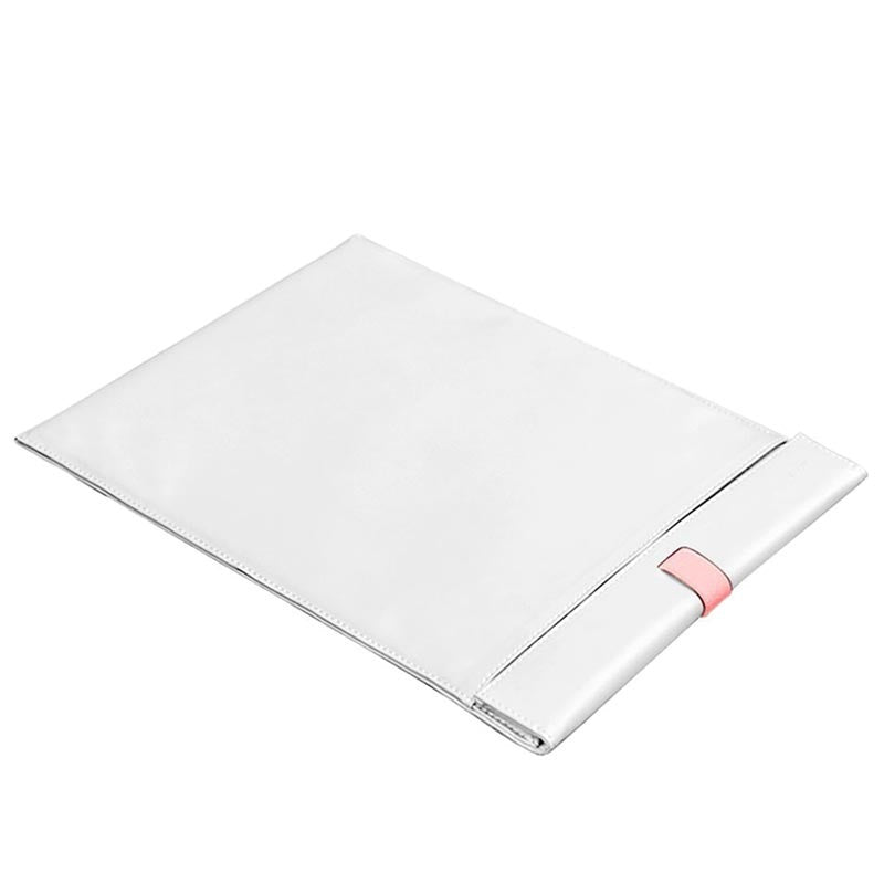 Portafolio Para Laptop Rosa/blanco 13 Pulgadas