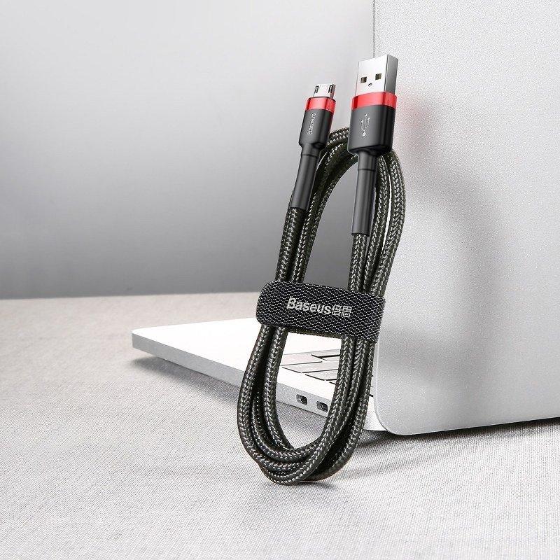 Cable Micro Reforzado Carga Rápida 3 Metros