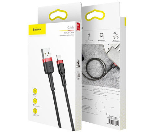 Cable Lightning Reforzado Carga Rápida 2 Metros