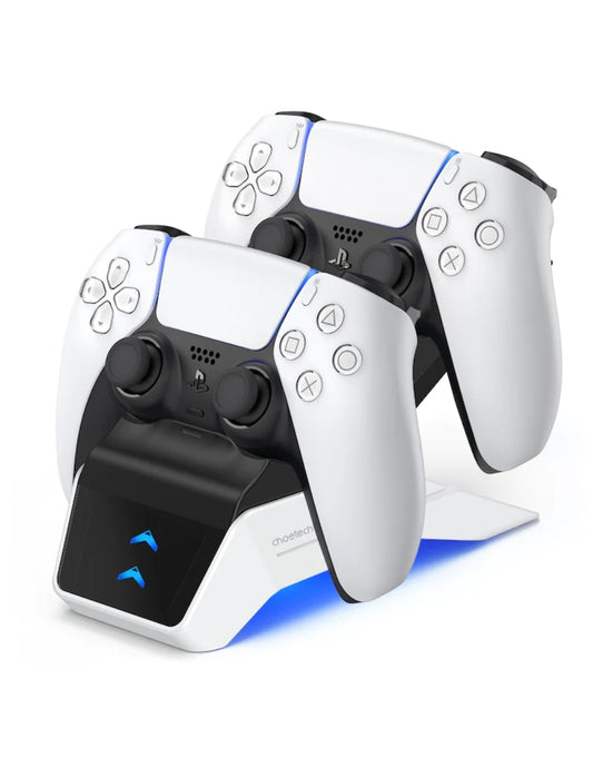 Estación de Carga para 2 Controles de PS5 con Indicador LED