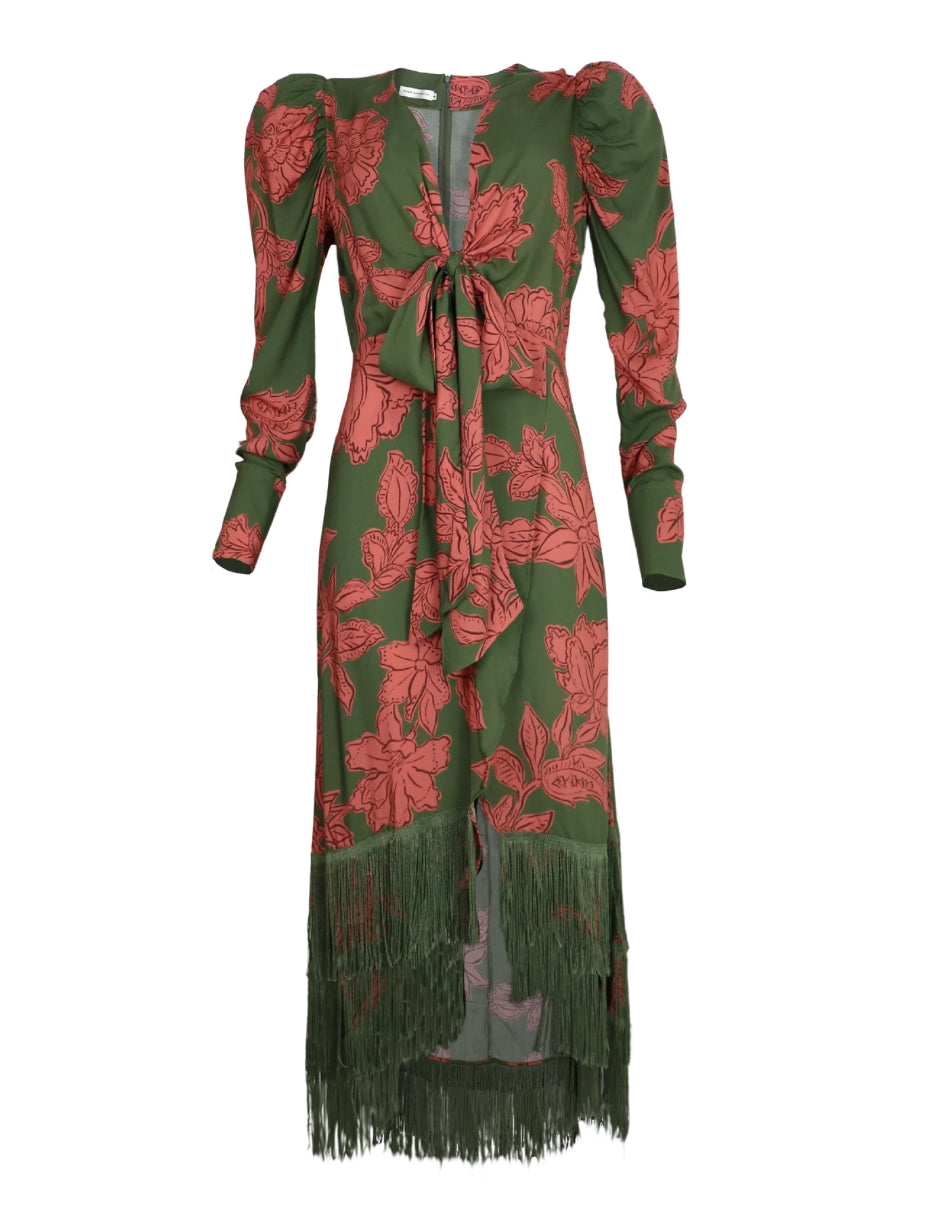 Vestido con flecos Candelaria