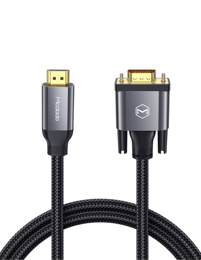 Cable HDMI a VGA Reforzado de Uso Rudo 2m/ 60Hz