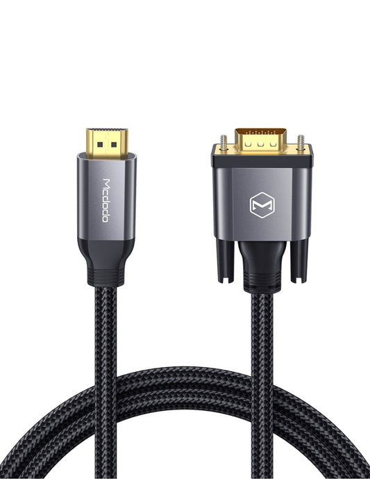 Cable HDMI a VGA Reforzado de Uso Rudo 2m/ 60Hz