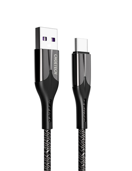 Cable Tipo C de Super Carga Rápida 1.2m Negro