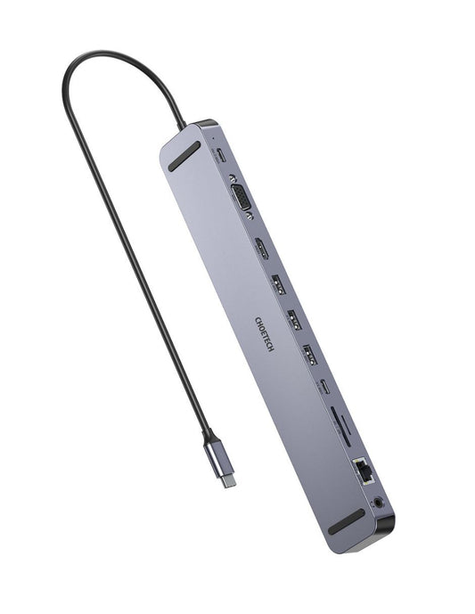 Adaptador HUB Multifuncional 11 en 1 Tipo C