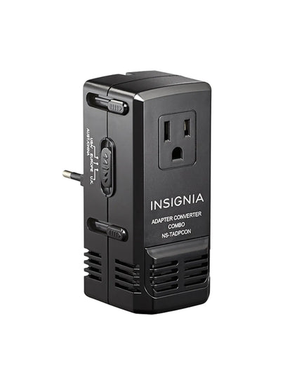 Insignia Adaptador de Viaje convertidor Cuatro común International Tapones NS-tadpcon