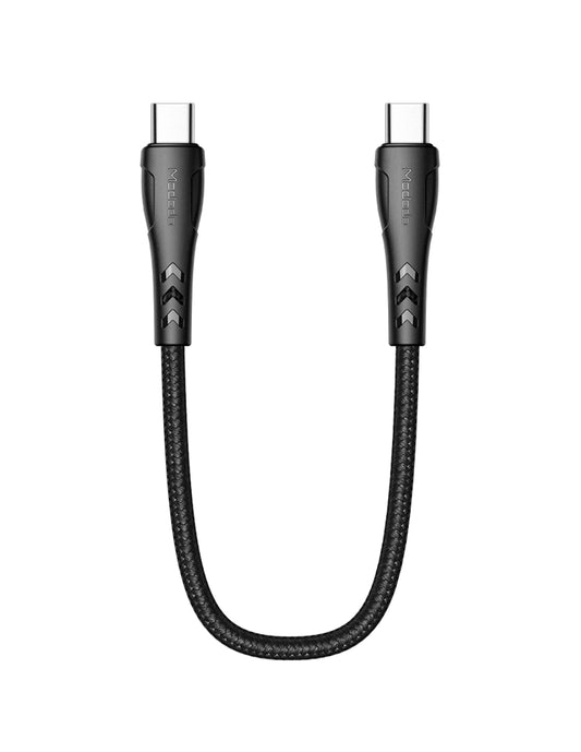 Cable Corto Tipo C Carga Rápida Reversible PD 20cm