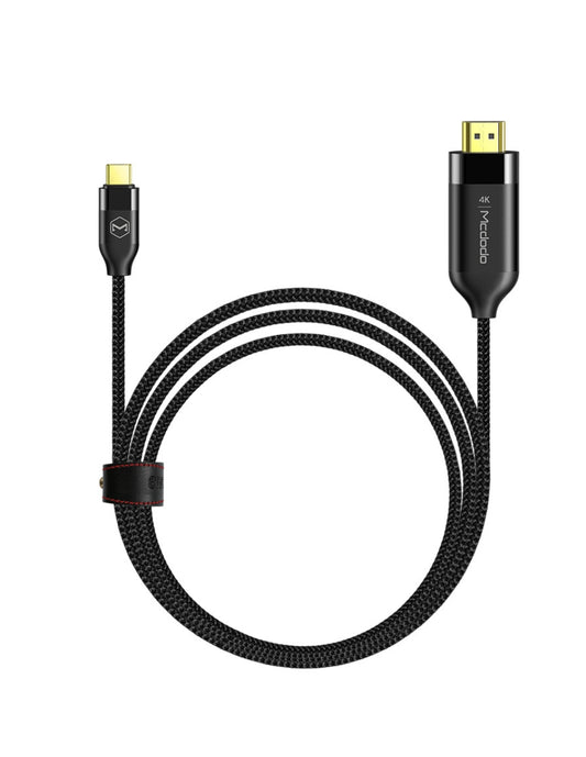 Cable USB Tipo C a HDMI 4K Reforzado con Chapa de Oro 2m