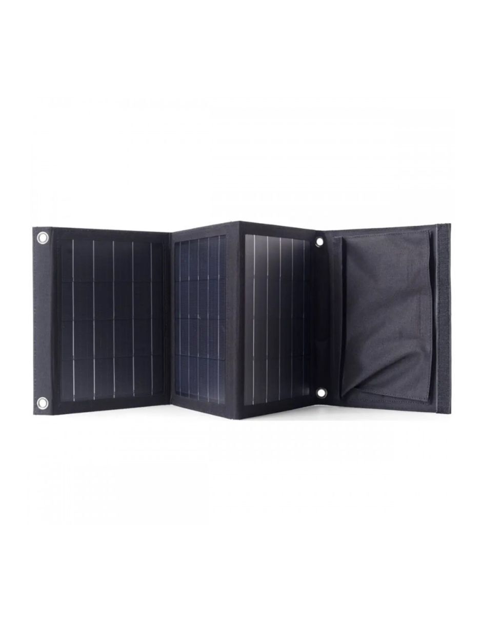 Cargador Portatil con Paneles Solares Dos Salidas 22W