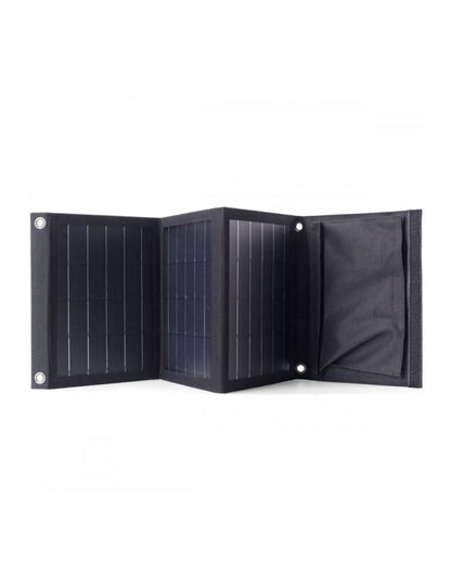Cargador Portatil con Paneles Solares Dos Salidas 22W