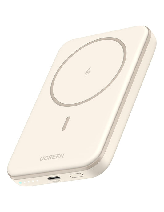 Power Bank Ugreen MagSafe Mini 5000mAh USB C 15W Blanco