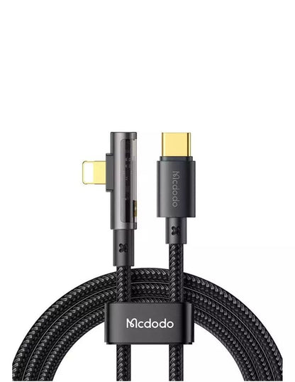 Cable Lightning 36W Mcdodo Prism Series transparente 1.8M