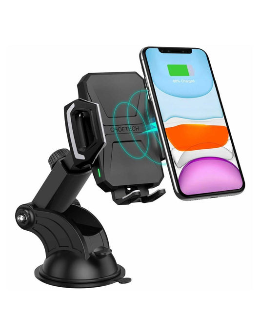 Soporte para Auto con Cargador Inalámbrico de 15W