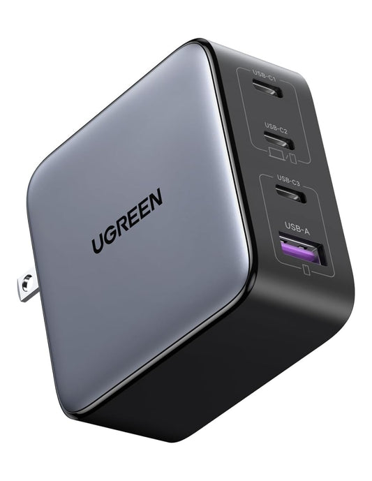 UGREEN Cargador 4 Puertos GaN 100W Carga Rápida