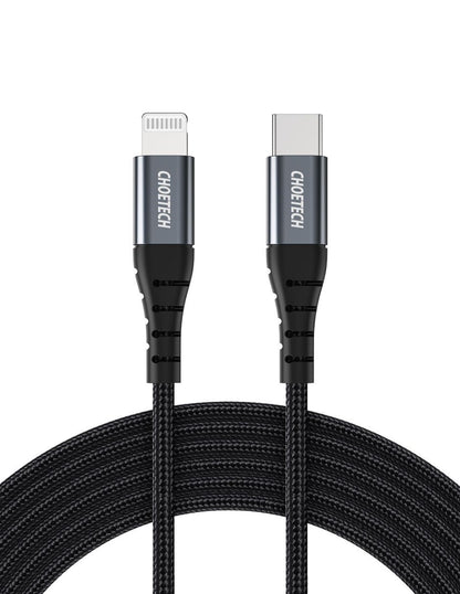 Cable Carga Rapida Reforzado Tipo C a Lightning 1.2m
