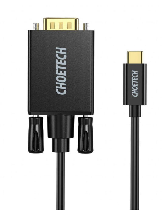 Cable de Transmisión USB-C a VGA 1.8m