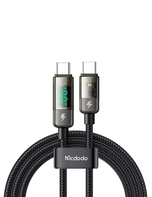 Cable USB C a USB C de Carga Rápida 100W con Auto apagado