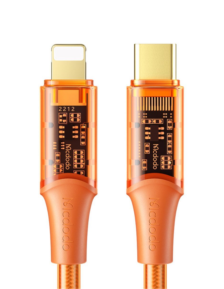 Cable de Carga Rápida 36W USB C a Lightning 1.2 m