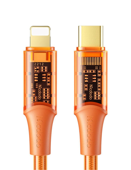 Cable de Carga Rápida 36W USB C a Lightning 1.2 m