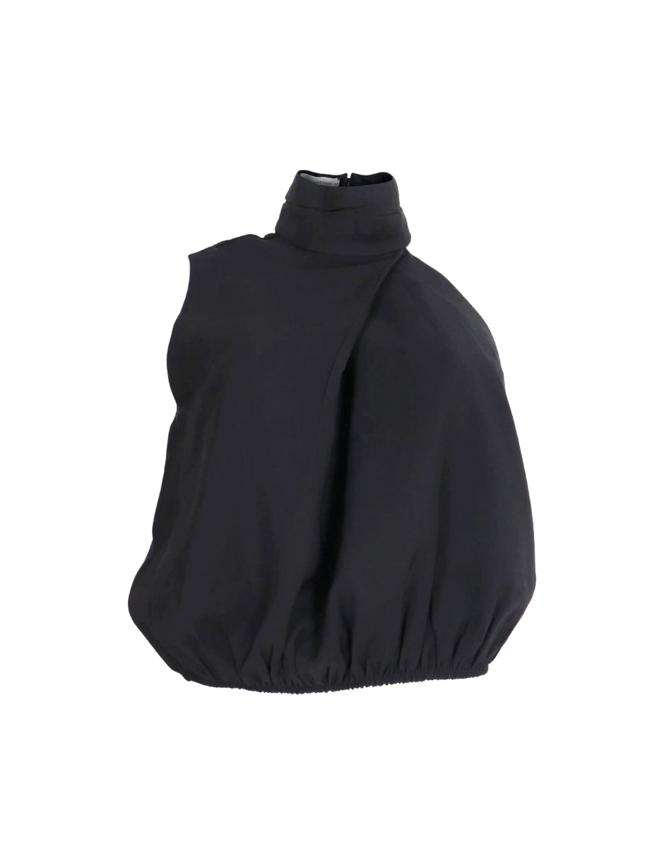 Blusa cuello halter asimétrica Behla