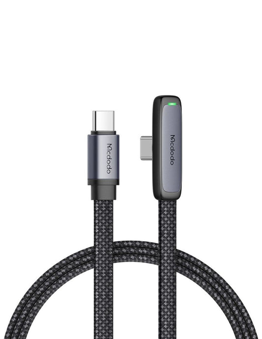 Cable Gamer Plano USB C a USB C de Carga Rápida 36W