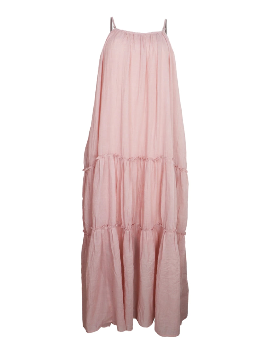 Vestido largo de tiras Thaly