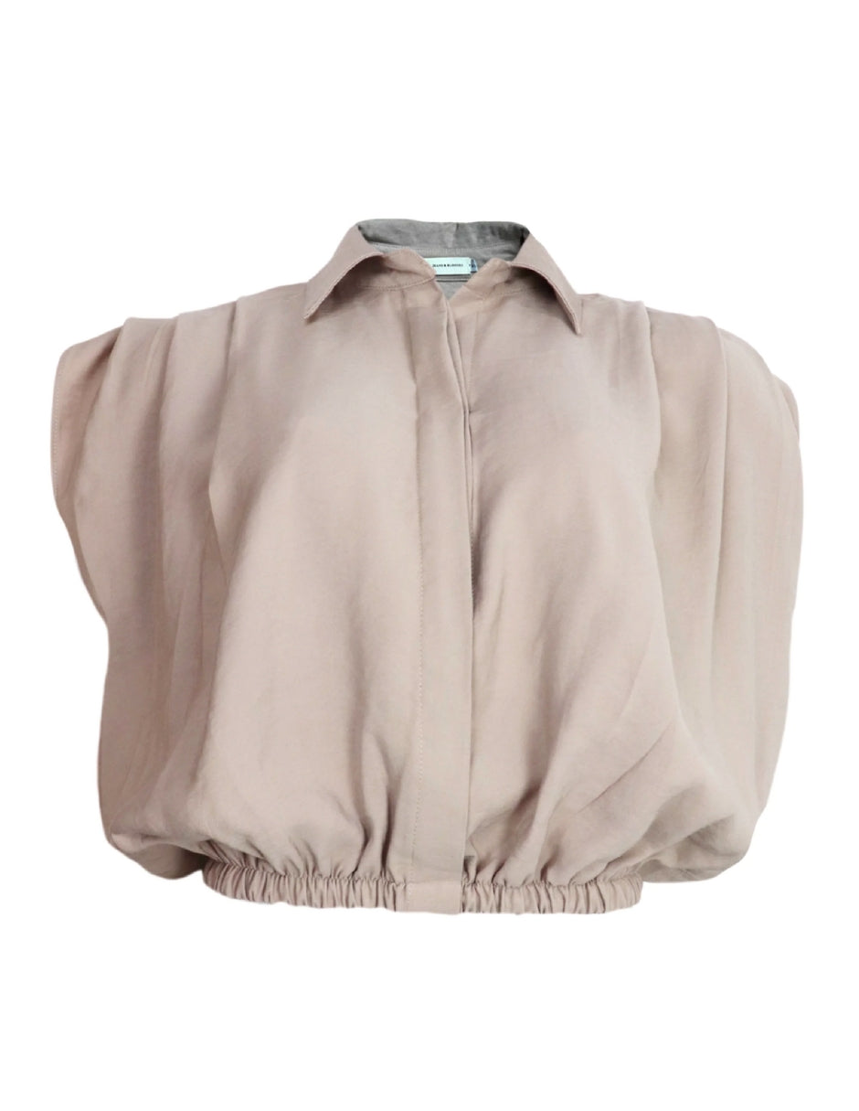 Blusa de escote en v Behla