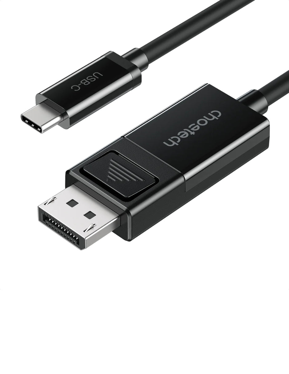 Cable USB Tipo C a DP 8K a 30Hz 1.8m Negro