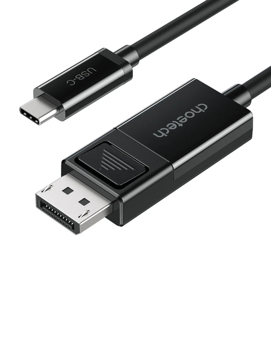 Cable USB Tipo C a DP 8K a 30Hz 1.8m Negro