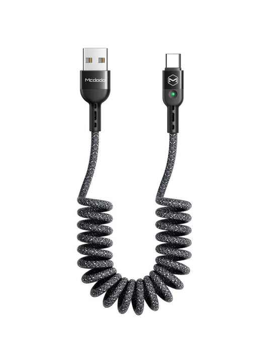 Cable Tipo C Retráctil Carga Rápida 1.8m