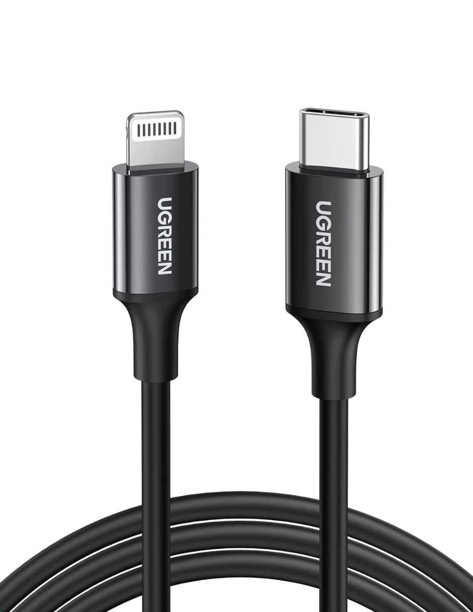 UGREEN Cable Usb C a Lightning MFI, Carga Rápida 1m
