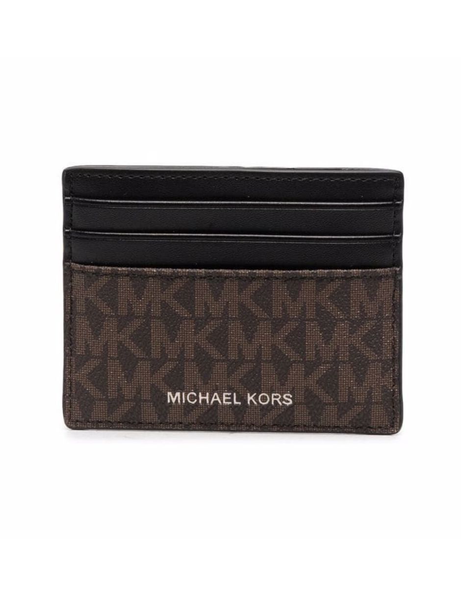 Tarjetero Michael Kors Tall Card Case Cafe