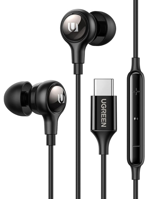 UGREEN Audifonos Tipo C con Manos Libres con Cancelación de Ruido