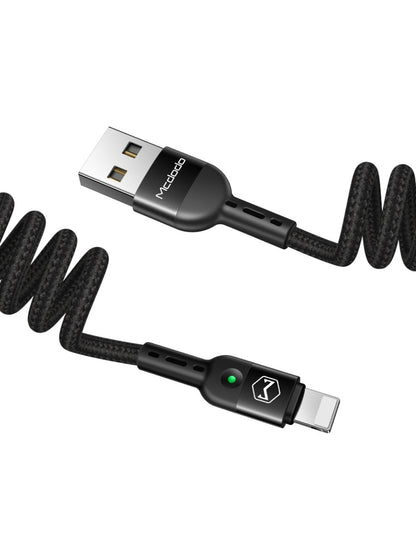 Cable para iPhone Retractable con Carga Rápida de 1.8m